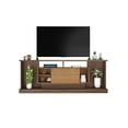 thumbnail image 1 of Mueble Para Tv De 70" Nogal C/Puerta Corrediza NT1140, 1 of 4