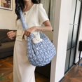 thumbnail image 3 of Bolso Bandolera Acolchado Mano para Mujer Citas Niñas Gran Capacidad, 3 of 9