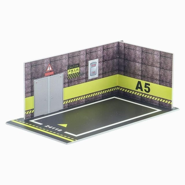 Decodeary Car Model Diorama Parking Scenery 124 DIY for Model Car Stunning and Realistic Type G 1 Pc
