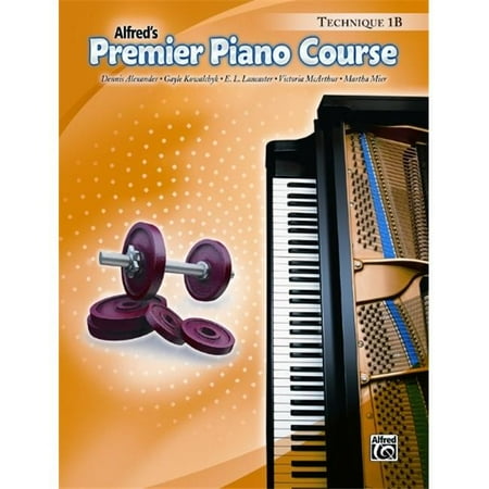 Premier Piano Course: Technique Book 1B - Piano Method Book