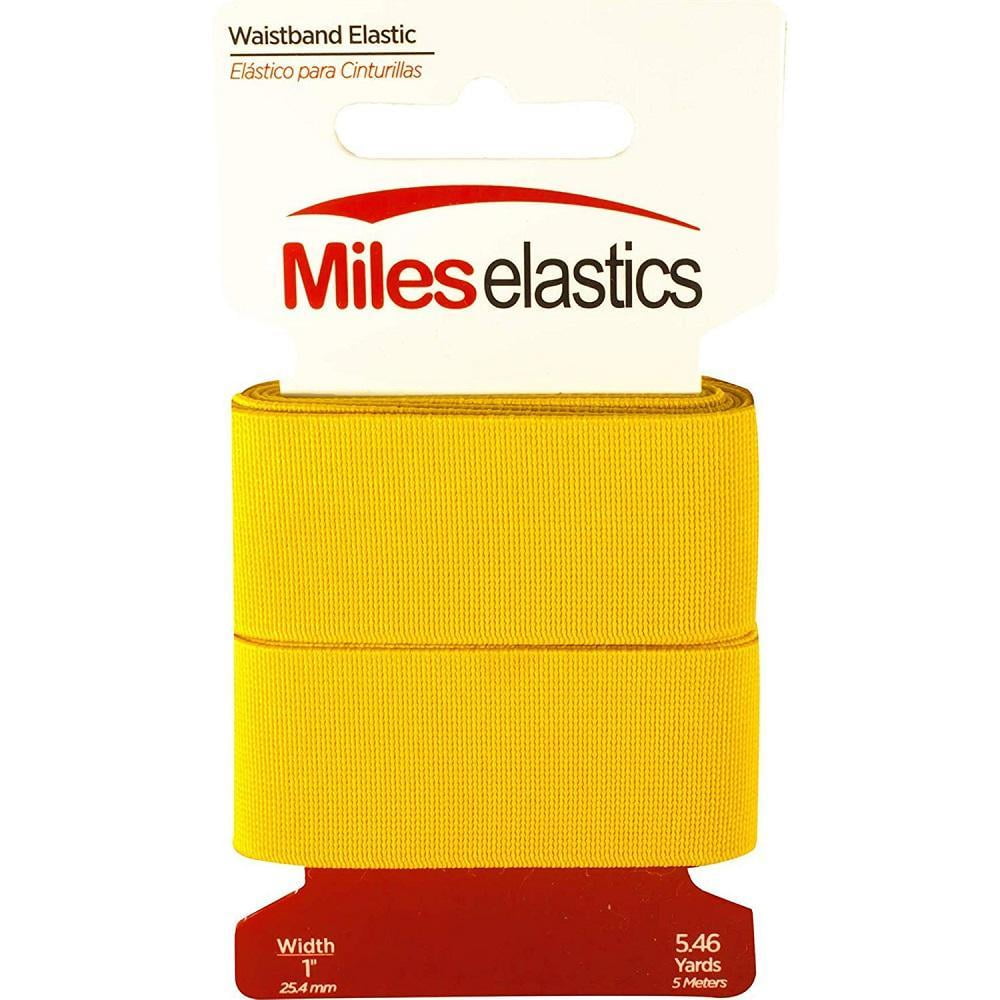 Miles Elastic Waistband Elastic, Braided Elastic, Strong Elastic