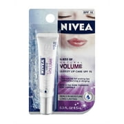 Nivea Lip Care A Kiss of Natural Volume Glossy - SPF 15, 0.3 FL OZ