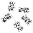 thumbnail image 1 of de 5pcs de Colgante de Pendiente Collar de Plata Forma de Hojas Decoración DIY para Ropas Bolsas perfke  Hoja de plata antigua, 1 of 8