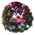 thumbnail image 1 of Adornos De Corona De Navidad Interesante Ventana Puerta Diy Escena Diseño Simulación Pino Colgante Decoración Vacaciones Colgante Prop Methold HA038615-00, 1 of 6