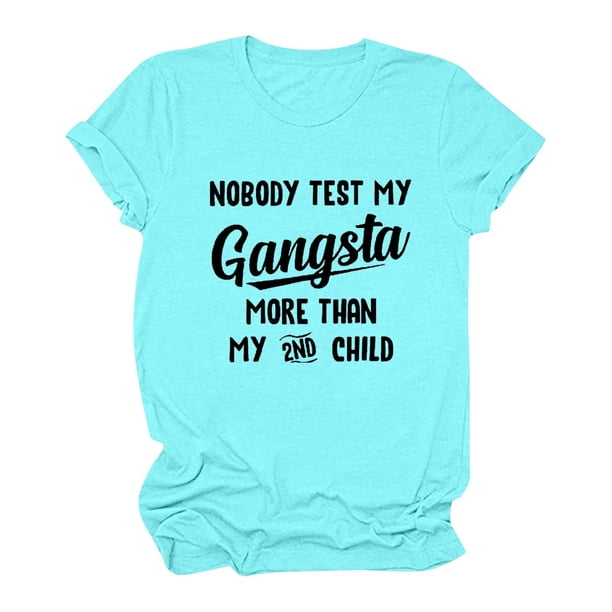 Camiseta de mujer Camisetas divertidas y lindas de manga corta Camiseta con estampado divertido Camiseta con estampado de letras Tops Blusa Regalo para mujeres OAVQHLG3B Store lin121212