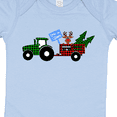 thumbnail image 4 of Inktastic Plaid Christmas Tractor With Cute Reindeer Boys or Girls Baby Bodysuit, 4 of 5