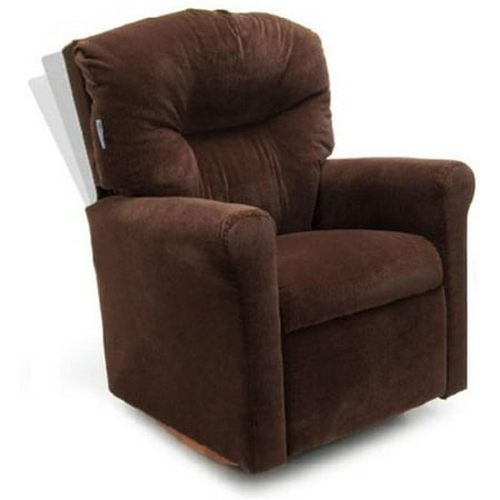 Dozydotes 14440 Childs Contemporary Chocolate Micro Suede Rocker Recliner
