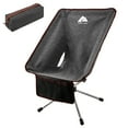 thumbnail image 1 of Ozark Trail Compact Packable Chair, Weight Capacity 225lbs, Sturdy Steel Frame, Vintage Polyester Fabric, Black Colour,Carry Bag Included., 1 of 13