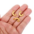 thumbnail image 4 of 100Pcs Moon Star Charm, Moon Star Pendants Bulk Mini Charm Pendants for Jewelry Making, Dark Gold, 4 of 6