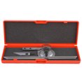 thumbnail image 3 of Bevel Protractor, Universal Bevel Protractor Angle Finder Measuring Ruler Tools  Range of 0-360, Protractors, 3 of 8
