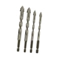 thumbnail image 2 of 4x Brocas excéntricas con dientes de de cuatro ranuras Brocas para el hogar Brocas excéntricas con cabeza sesgada resistentes al desgaste para, 2 of 8