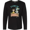 thumbnail image 3 of Inktastic Is It Friday Yet with Frazzled Woman at Desk Long Sleeve T-Shirt, 3 of 5