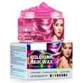 thumbnail image 1 of Crema de tinte temporal para cabello teñido, desechable, de moda, sin dañar el color, 9 colores, 120 g, color peludo., 1 of 1