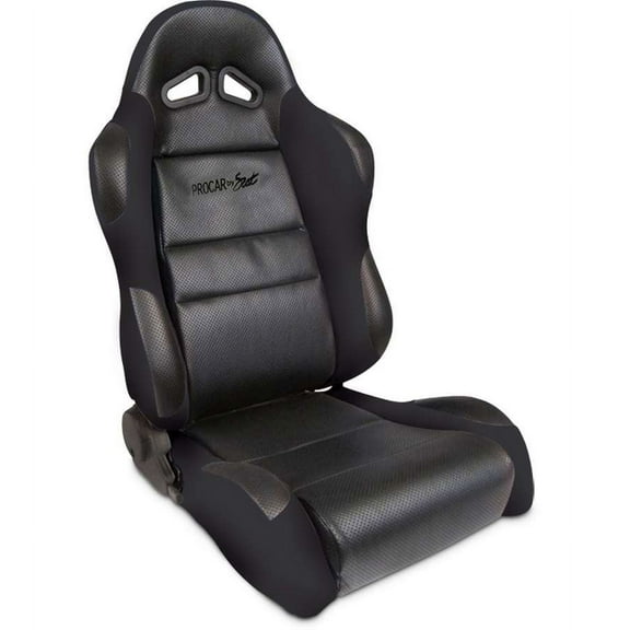 SCAT ENTERPRISES 80-1605-61L Seats Sportsman Racing Seat - Left - Black Vinyl/Vlour