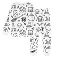 thumbnail image 5 of Kcolen DIY Halloween Colorable Pants Set 2 Piece, Hand Painted Long Sleeve T-Shirts and Pants Funny Halloween Gifts Outfit Coloring Preppy Clothes, 5 of 5