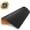 Black, variant on KOMI Cork mouse pad, Student desktop Writing Pad Office laptop pvc computer pad, sewn edge microfiber base, non-slip, waterproof, mouse pad, computer, laptop, office and home, 1 pack, 8 "11"