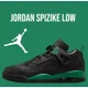 thumbnail image 1 of Jo r-dan Spizike Low Sneaker Shoe Black/Green FQ3950003 Gs sizes Kid/Womens, 1 of 6