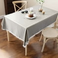 thumbnail image 2 of Manteles Antiflacidos de Bargains Únicos para Cocina y Comedor para Camping y Fiestas 35.43"x35.43" Marrón, 2 of 5