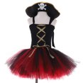thumbnail image 1 of Vestido de fiesta de piratas para niñas, vestido de princesa para niñas, 1 of 5