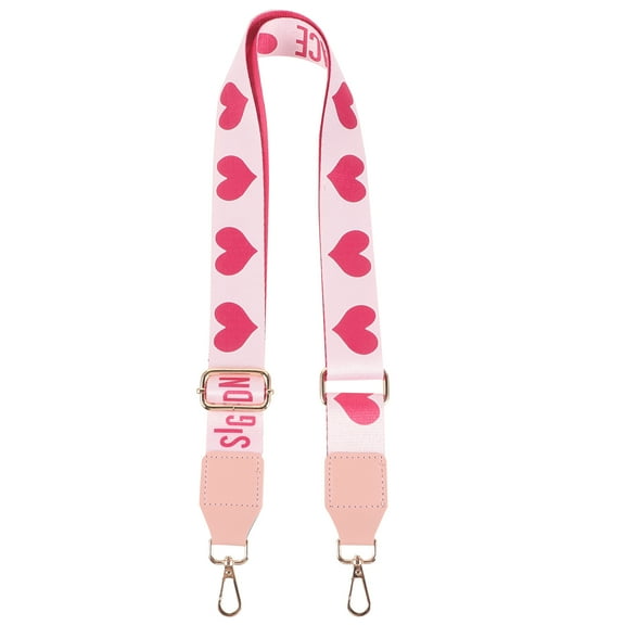 GAXIRE Adjustable Metal Handbag Strap, Polyester Cotton Bag Strap, 1 Set