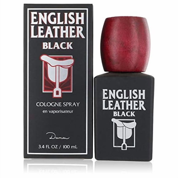 Cologne English Leather Black para hombre Dana en aerosol, 100 ml