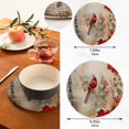 thumbnail image 3 of Bird Tower Flowers Trivet Mats Pot Holders Cotton Woven Non-Slip Heat Resistant for Hot Pots Pans Pats for Cooking Baking Set of 2, 3 of 7
