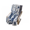 thumbnail image 4 of 4th of July Soft Flannel Fleece Throw Blanket, Silhouette of of Liberty Stars Independence Illustration, Cozy Plush for Indoor and Outdoor Use, 50" x 60", Red White and Navy Blue, by Ambesonne, 4 of 6