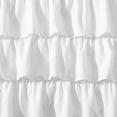 thumbnail image 4 of Betsey Johnson Solid Microfiber White King Ruffled Bedskirt, 4 of 4