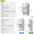 thumbnail image 4 of Amdohai Tuya WiFi Intelligent Automatic Reclosing Protector Multifunctional Current Voltage Monitoring Power Meter Protections Values Settable, 4 of 8
