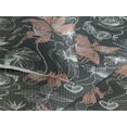 thumbnail image 3 of Ambesonne Birds and Nature Quilted Bedspread Set 3 Pcs, Spring Roses Wingy, King, Coral Pale Blue, 3 of 4