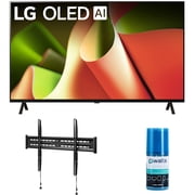 LG OLED65B4PUA 65 Inch OLED B4 4K Smart TV with Dolby Vision with a Walts TV FIXED-MOUNT-43-90 TV Mount for 43"-90" Compatible TVs and Walts HDTV Screen Cleaner Kit (2024)