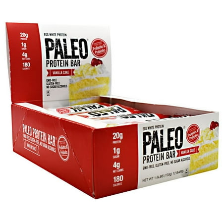 Julian Bakery Paleo Protein Bar Vanilla Cake - 12 - 2.12 oz (60 g)
