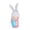 Blue, variant on Easter Rabbit Decorations - Soft Fabric Body, Fiber Beard, Bring Good Luck, Ideal for Home Decor, Easter Gift