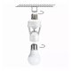 thumbnail image 3 of 100‑240V E27 Sensor Lights Socket 10‑300 Second Delay Time 6m Sensing Distance IR Motion Activated Lamp Bulb Holder Adapter, 3 of 4