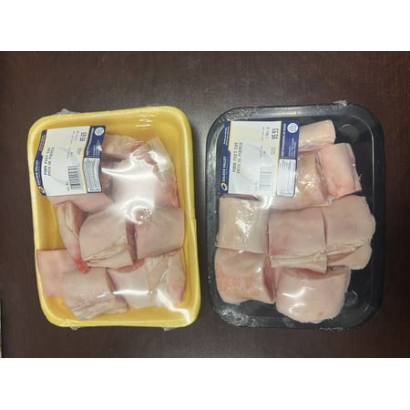 GVI, PORK FEET CUT UP 6D FRZ, 2-2.5LB TRAY