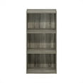 thumbnail image 3 of Furinno Luder 3-Tier Open Shelf Bookcase, French Oak, 3 of 5