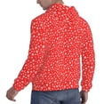 thumbnail image 6 of Naloa Hohoho4 Men's Casual Hooded Collar Drawstring Hoodies Pullover Sweatshirts Casual Long Sleeve Shirts-X-Large, 6 of 7