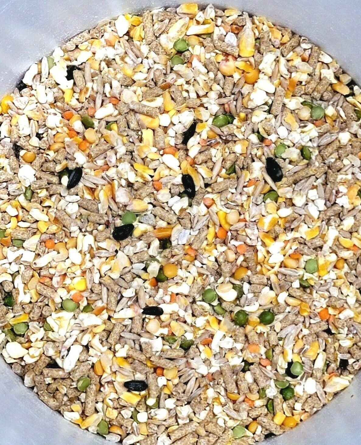 Chicken Rooster Game Bird Feed Scratch Grain Pellet Oyster Shell 3 LB 3