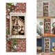 thumbnail image 2 of 2 piezas / juego de pegatinas para puertas de refrigeradores domésticos navideños pegatinas murales impermeables, 2 of 5