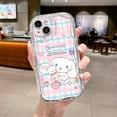 thumbnail image 3 of Creamy Texture Phone Case For Apple iPhone 13 15 Plus 14 Pro Max 12 Mini 11 7 8 SE XR X XS 6 6S Cover Cartoon Cute Cinnamoroll FGS, 3 of 7