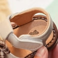 thumbnail image 6 of Fesfesfes Toddler Soft Sole Sandals Slip-On Baby Walking Shoes with Whistle,Breathable Summer Casual Footwear for 0-3 Years,Non-Slip Lightweight Design(Beige#3,18 Months), 6 of 9