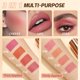 thumbnail image 5 of QIBEST-pintalabios 3 en 1 para mujer, Pintalabios con tinte para ojos, mejillas y labios, resistente al agua, crema ligera, maquillaje multipalo, 5 of 5