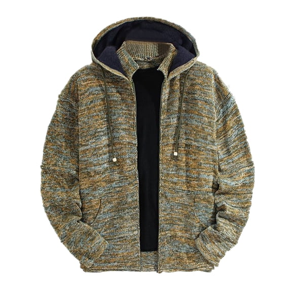 Vedolay Men's Coats Casual Loose Fall Coat for Men Jacket Coat Army Green,3XL