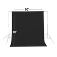 thumbnail image 2 of Glow Muslin Backdrop - 10x10' (Black), 2 of 5