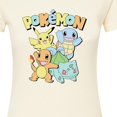 thumbnail image 3 of Pokémon - Kanto Starters - Juniors Fitted Graphic T-Shirt, 3 of 5