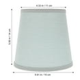 thumbnail image 4 of Table Lamp Shade Fabric Light Bulb Cover Desk Lamp Shade Bedside Floor Lamp Shade, 4 of 8