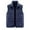 Blue-p6, variant on Men's Lightweight Puffer Vest Quilted Sleeveless Down Vest Stand Collar Solid Down Jacket Winter Warm Casual Zip Up Streetwear for Work Travel Outdoor,Black L