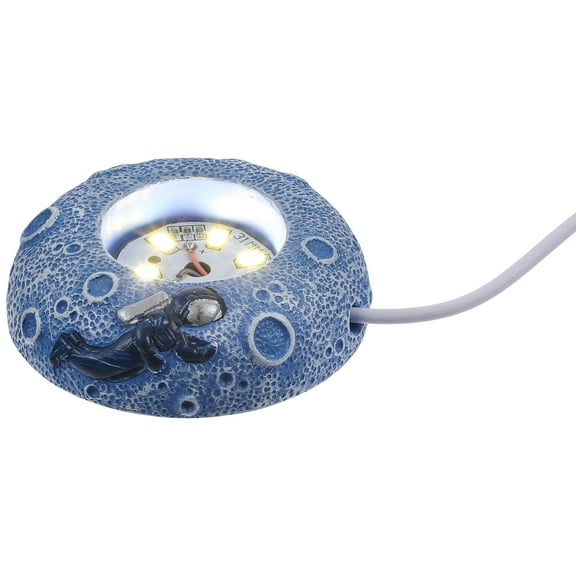 OUNONA  Globe Light Crystal Ball Night USB Powered Lighted Base Stand