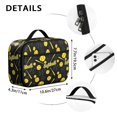 thumbnail image 6 of Softballs and Text Black Pattern Insulated Lunch Bag Teens,Bento School Lunch Bag for Teens for Work,Picnic or Travel 10.6x7.7x4.3 Inches,12 Can Capacity, 6 of 6