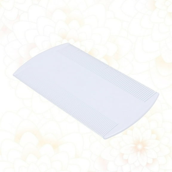 Soimiss Plastic Cat Comb Double Sided Abs White 3pcs